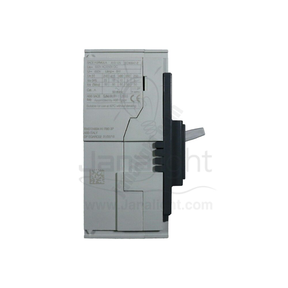 مفتاح مولدد 80 امبير 18 كيلو ABB ABB Circuit breaker Mccb 802 A 18K